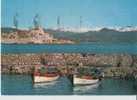 Antibes - Vue Sur Les Remparts - Au Fond La Chaine Des Alpes Enneigées 1968 - Antibes - Altstadt