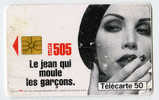 {49093} Télécarte " Jean Levis 505 " 50U. - Advertising