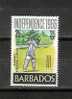 Barbade YT 265 ** : Joueur De Cricket - Barbades (1966-...)