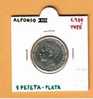 ALFONSO XIII 1 PESETA PLATA 1.900 MBC+    DL-930 - Other & Unclassified