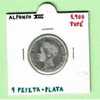 ALFONSO XIII 1 PESETA PLATA 1.900 MBC   DL-933 - Altri & Non Classificati