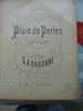 MUSIQUE & PARTITION CLASSIQUE  POESIE VALSE BRILLANTE POUR PIANO G.A. OSBORNE " LA PLUIE DE PERLES "  EDITIONS LOIREROT - Klavierinstrumenten