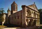 CPSM.SURGERES.L´EGLISE NOTRE DAME SA FACADE ROMANE DU 12 EME. - Surgères