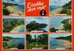 CPSM.ETABLE SUR MER. 8 VUES. - Etables-sur-Mer