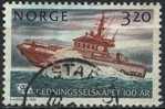 PIA - NOR - 1991 - 100° Della Società Di Salvataggio Marittimo  - (Yv 1023) - Used Stamps
