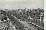 PARIS, Les Champs Elysées Et Arc De Triomphe, N° 7281, Timbrée, écrite - Champs-Elysées