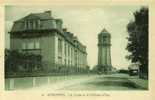 CPA  (67)    HAGUENAU   Le Lycée Et Le Chateau D Eau - Haguenau