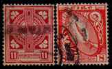 IRELAND   Scott: # 137-8   F-VF USED - Gebraucht