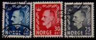 NORWAY   Scott: # 322-4   F-VF USED - Used Stamps