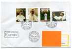 VATICAN LETTRE RECOMMANDEE RELIGION PAPE - Storia Postale