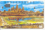 Telecarte CAMBODJA CAMBODIA $ 5.00 Phonecard - Cambodja