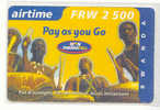 Telecarte RWANDA FRW 2500 Phonecard - Rwanda