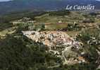 CPSM. LE CASTELLET. VILLAGE PROVENCAL DANS SON ECRIN DE VERDURE. - Le Castellet