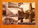 Rathenow Multiview, Kulturhaus, Ho-Kaufhaus ,Trabant RPPC FOTO-AK Cca 1960-  XF+ D2870 - Rathenow