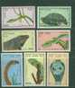 ALA0087 Tortue Lezard Serpent 844 à 850 Kamputchea 1988 Neuf ** - Turtles