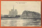 PARIS Inondation 1910 , Quai De L´Archeveché . NDL 20 . - Überschwemmungen