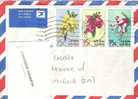 SUD AFRICA 1995 - Lettera Per L Italia - Fiori - Storia Postale