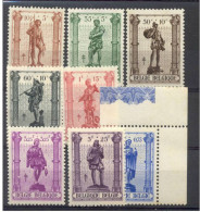 COB  615-622 (*) / Yvert Et Tellier N° 615-622 (*) Série Complète - Unused Stamps