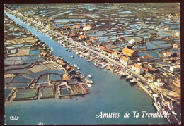 CPM 17 LA TREMBLADE Le Port Les Parcs à Huîtres Vue Aérienne - La Tremblade