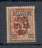 Belgie Ocb Nr : 334  * Met Scharnier  (zie Scan) - 1929-1937 Heraldieke Leeuw