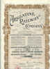 Argentine Railway Company:brune,état Parfait Avec Tous Les Coupons N°B 10192. - Chemin De Fer & Tramway