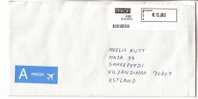 GOOD Postal Cover BELGIUM To ESTONIA 2007 - Postage Paid 0,80€ - Lettres & Documents