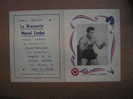 MARCEL CERDAN / CALENDRIER DE 1953 / BOXE / SPORT / BRASERIE MARCEL CERDAN / BIERE / RARE ET BEAU DOCUMENT - Tamaño Pequeño : 1941-60