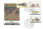 Germany / Berlin -  Mi-Nr 379 + 380 + 381 + 383 FDC (U367)- - Tranvie