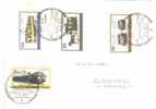 Germany / Berlin -  Mi-Nr 379 + 380 + 381 + 383 FDC (U369)- - 1971-1980