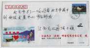 Cultured Pearl,China 2004 Jiujiang Patent Product Pearl Beer Postal Stationery Envelope - Birre