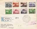 Isl007/ ISLAND -  Fischerei/Landwirtschaft 12.10.50  FDC,  Einschreiben Nach Malmö - Storia Postale