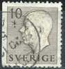 PIA - SVE - 1954 - Re Gustavo VI° Adolfo - (Yv 381a) - Used Stamps