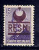 Turkey, Yvert No Service 21 - Official Stamps