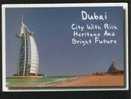 DUBAI Postcard UAE - Emirati Arabi Uniti