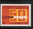 Luxembourg 1971 Christian Workers Union 50th Anniversary MNH - Nuovi