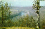SHOALS / INDIANA/ THIS IS SHOALS OVERLOOK / WHITE RIVER IN THE BACKGROUND / CIR 1971 - Altri & Non Classificati