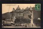 38 VIZILLE Chateau, Monument Du Centenaire, Animée, Ed LP 9, 1911 - Vizille