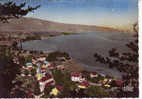 CPSM Colorisée De Duingt (Haute Savoie 74): Vue Générale Et Le Lac D'Annecy. - Duingt