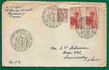 FRANCE - 1947 COVER EXPOSITION LAVALETTE - MUSEE POSTAL Sent To OHIO  - 3 Stamps - Lettres & Documents