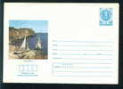 Mint  Uco Bulgaria PSE Stationery 1985 Health Resort RUSSALKA Yacht Racing SAILING  Mint/1730 - Sailing