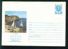 Mint  Uco Bulgaria PSE Stationery 1985 Health Resort RUSSALKA Yacht Racing SAILING  Mint/1730 - Voile