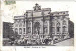 ROMA Fontana Di Trevi 1909 - Fontana Di Trevi