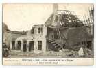 Pervyse -(Diksmuide) : 1915 Huis In Ruine Bij De Kerk * Une Maison Près De L´église * Geschreven Door  Zouaaf (zie Rug) - Diksmuide