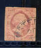 1852 Koning Willem III 10 Cent NVPH 2 * Periode 1852 Nederland Nr. 2 Gebruikt  (23) Nederland Nummer 2 - Used Stamps