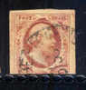 1852 Koning Willem III 10 Cent NVPH 2 * Periode 1852 Nederland Nr. 2 Gebruikt  (40) Nederland Nummer 2 - Used Stamps