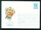 Bulgaria Bulgarie Stationery Entier 1986 Flowers VIOLET  Mint/1656 - Covers