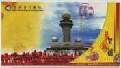 China 2004 Jiangxi Meteorological Administration Advertising Pre-stamped Card New Type Doppler Weather Radar - Clima & Meteorología