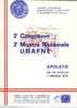 ITALIA 1972 - Libro - Congresso UNAFNE - Annullo Speciale - Monete