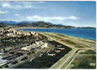 Carte Postale   06.  NICE  Aéroport  La Baie Des Anges Et Le Cap-Ferrat - Luftfahrt - Flughafen