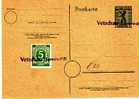 SBZ041 / Stpl.-Probe Vetschau/Spreew.BärenGa+Kontrollrat I - Postal  Stationery